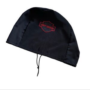 Harley Davidson Black & Red Soft Cloth Helmet Dust Cover Drawstring Size OS
